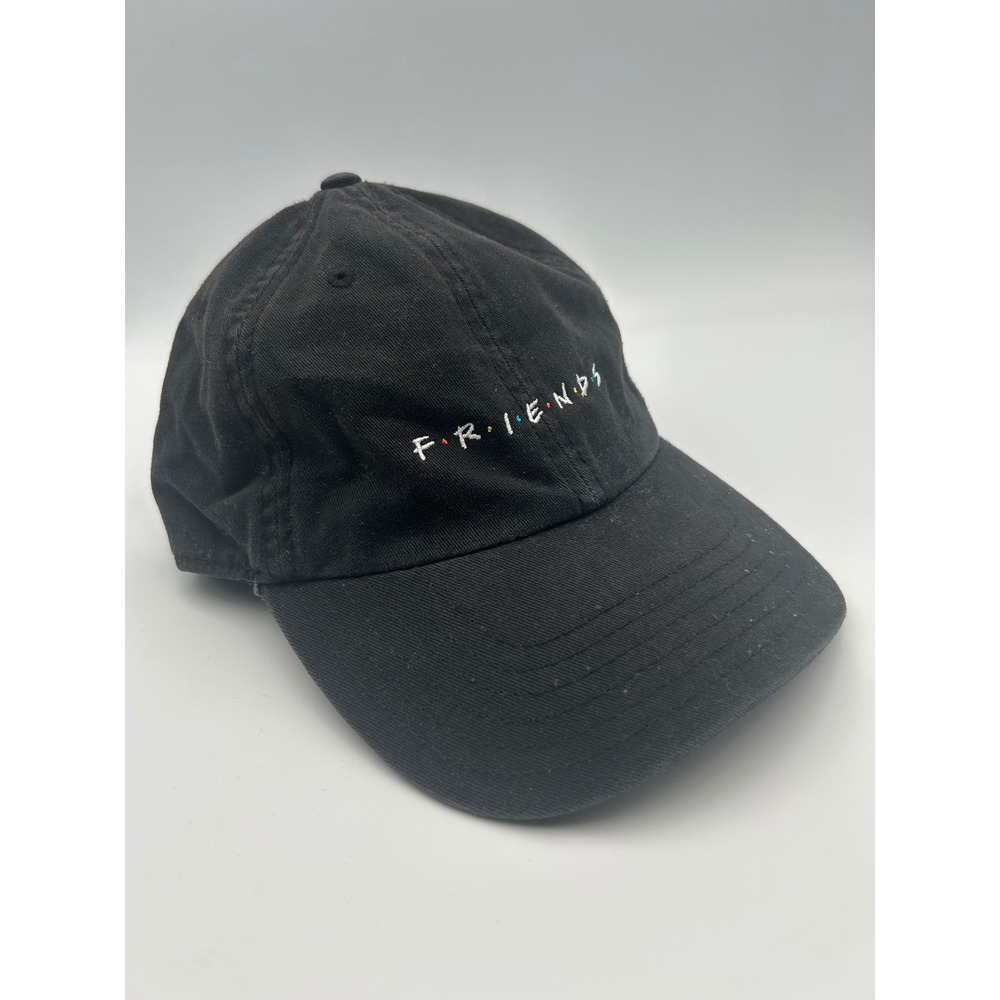 Friends TV Show Baseball Cap Black Embroidered Logo Adjustable Dad Hat B1213